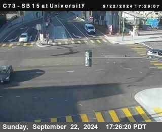 SB 15 at University Ave