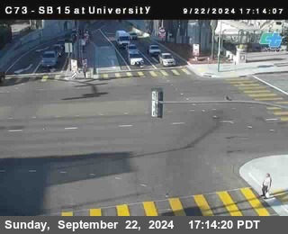 SB 15 at University Ave