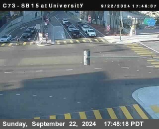 SB 15 at University Ave