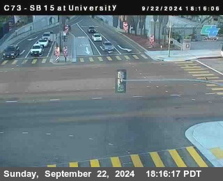 SB 15 at University Ave