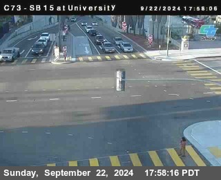 SB 15 at University Ave