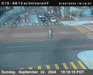 SB 15 at University Ave