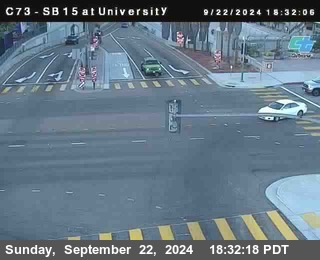 SB 15 at University Ave