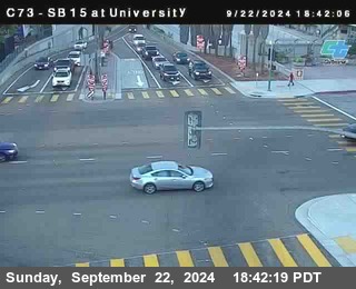 SB 15 at University Ave