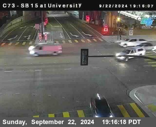 SB 15 at University Ave