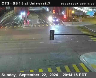 SB 15 at University Ave