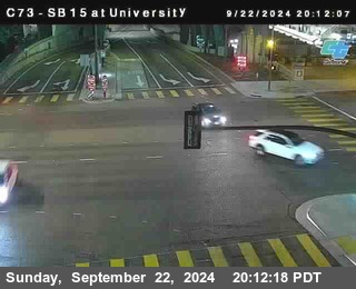 SB 15 at University Ave