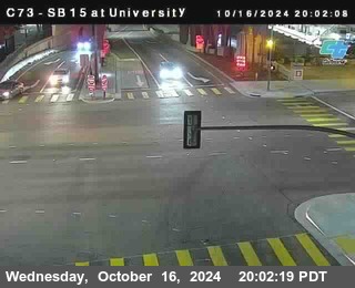 SB 15 at University Ave