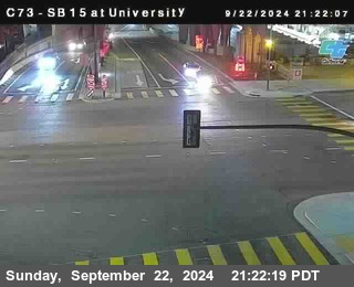 SB 15 at University Ave