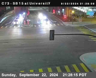 SB 15 at University Ave