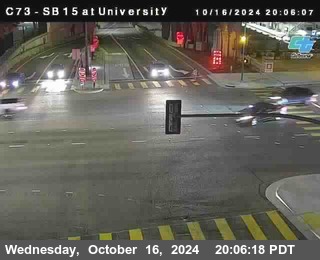 SB 15 at University Ave