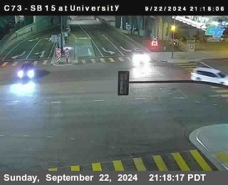 SB 15 at University Ave