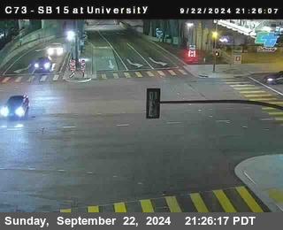 SB 15 at University Ave