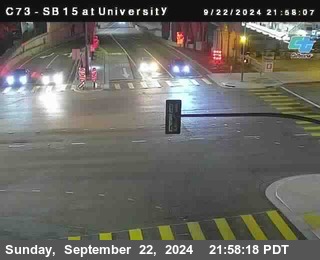 SB 15 at University Ave