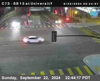 SB 15 at University Ave