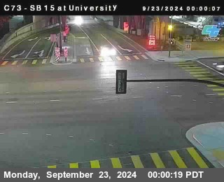 SB 15 at University Ave