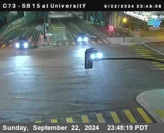 SB 15 at University Ave