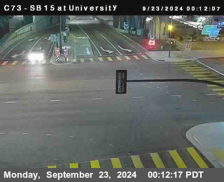 SB 15 at University Ave