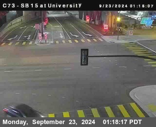 SB 15 at University Ave