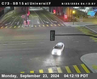 SB 15 at University Ave