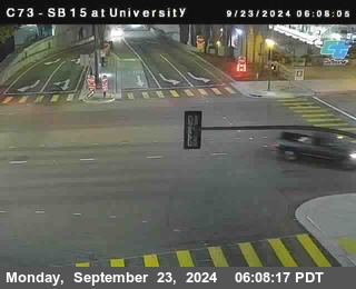 SB 15 at University Ave