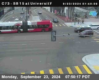 SB 15 at University Ave