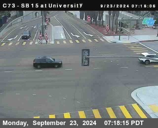 SB 15 at University Ave