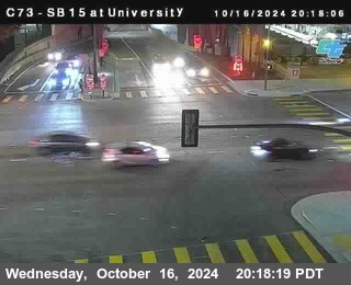 SB 15 at University Ave