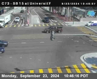 SB 15 at University Ave