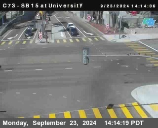 SB 15 at University Ave