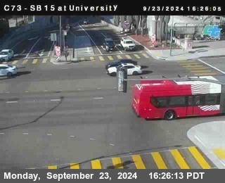 SB 15 at University Ave