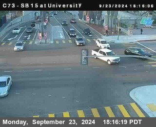 SB 15 at University Ave