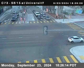 SB 15 at University Ave