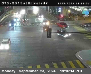 SB 15 at University Ave