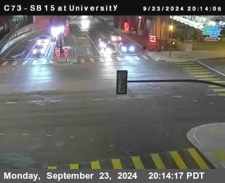 SB 15 at University Ave