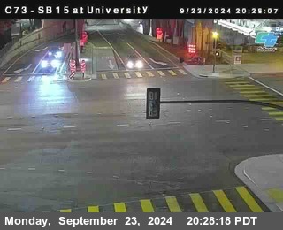 SB 15 at University Ave