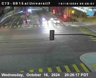 SB 15 at University Ave