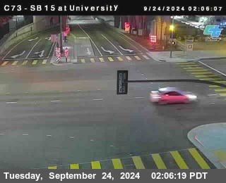 SB 15 at University Ave