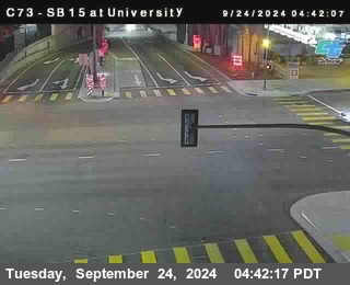 SB 15 at University Ave