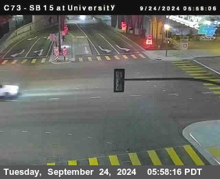 SB 15 at University Ave