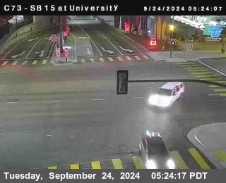 SB 15 at University Ave