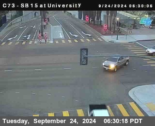 SB 15 at University Ave