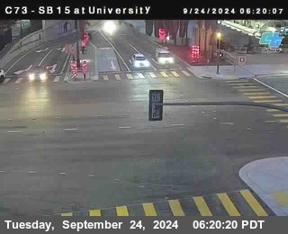 SB 15 at University Ave