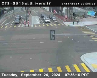 SB 15 at University Ave