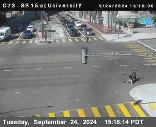 SB 15 at University Ave