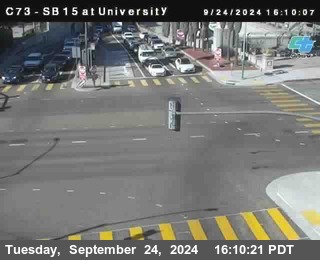 SB 15 at University Ave