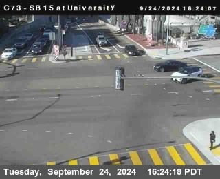 SB 15 at University Ave