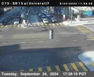 SB 15 at University Ave