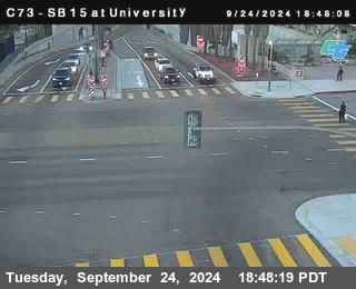 SB 15 at University Ave