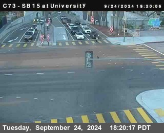 SB 15 at University Ave